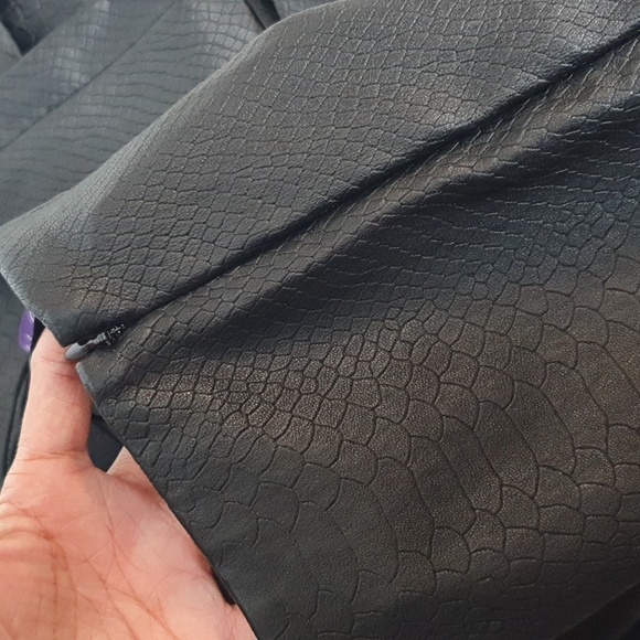 Ralph Lauren Purple Label Lamb Leather Side-zip Pants - Picture 7 of 12